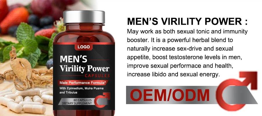 OEM ODM mens virility power OEM ODM mens virility power